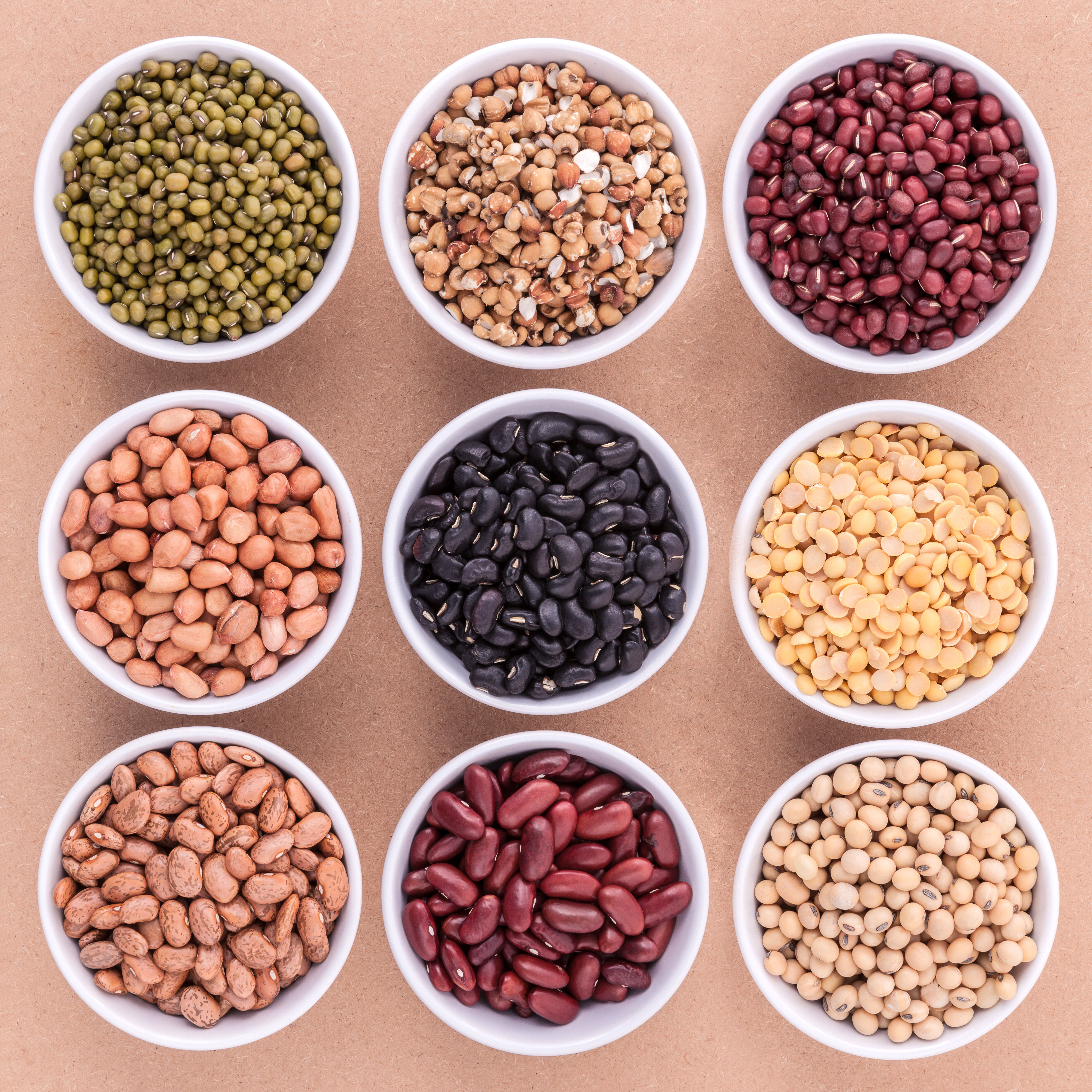 Legumes are rich in vitamin E