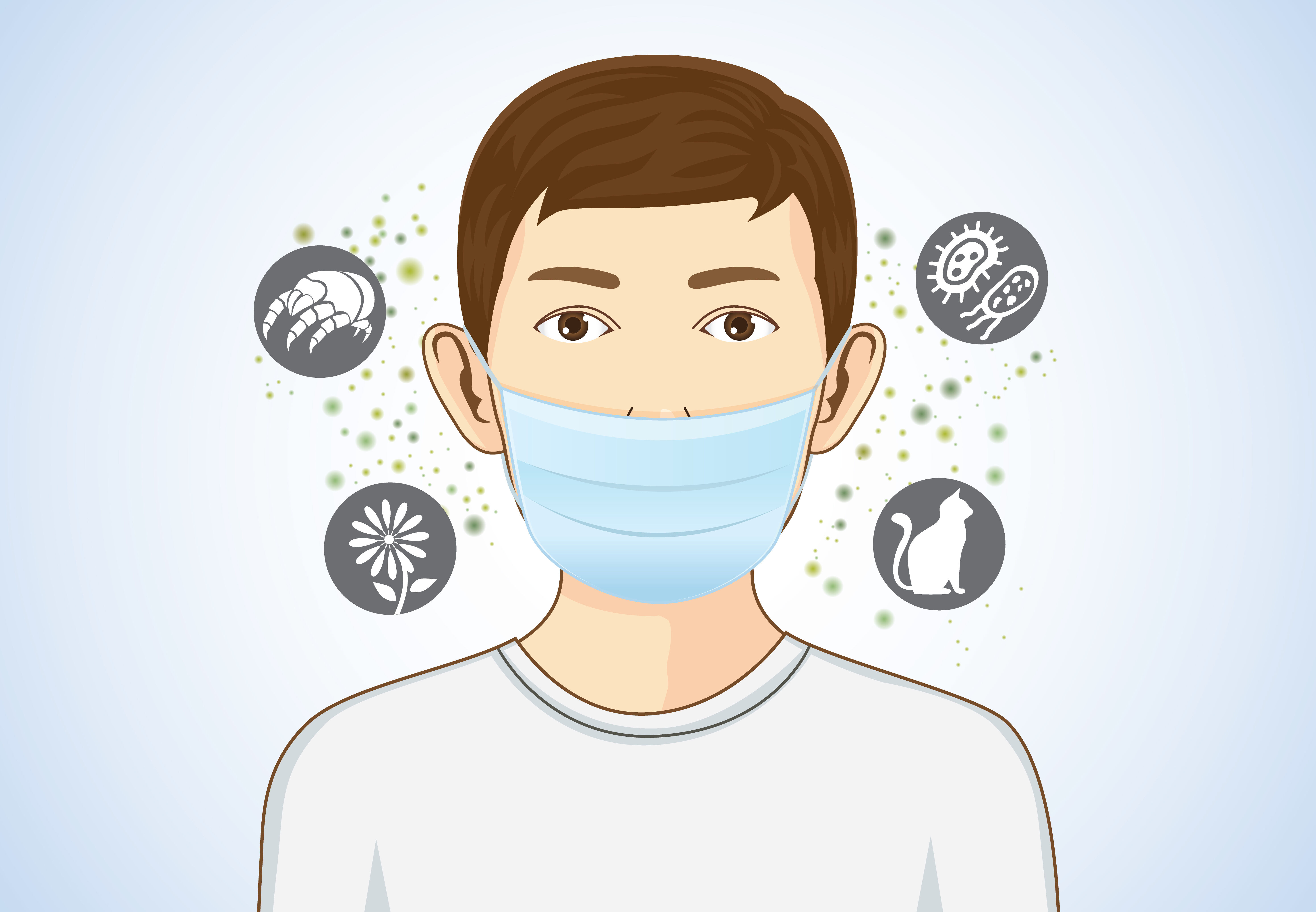 Protection of the causes of allergies